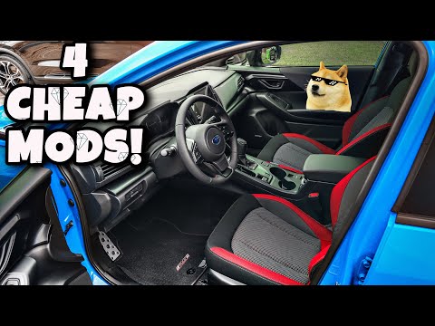Видео: 4 недорогих мода для вашего Subaru Impreza 2024 года!