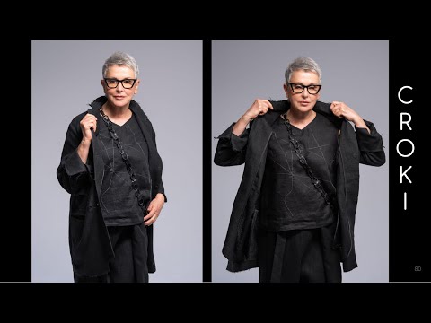 Видео: Галина Положий в гостях в Модном доме CROKI | Знакомится с новой льняной коллекцией