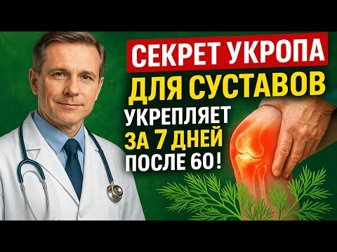 Видео: Секрет Укропа для Суставов: укрепляет за 7 ДНЕЙ после 60!
