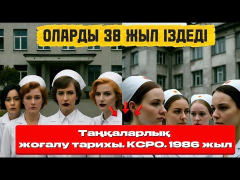 Видео: ОЛАРДЫ 38 ЖЫЛ ІЗДЕДІТаңқаларлық жоғалу тарихы. КСРО. 1986 жыл