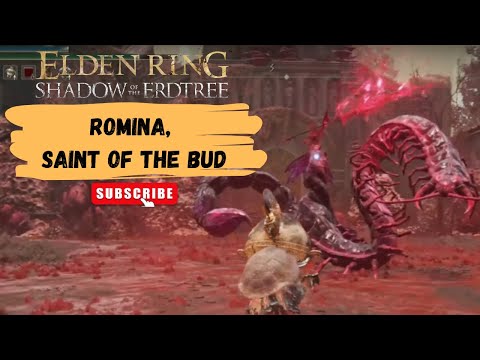Видео: #76 Ромина, Святая Цветочных Бутонов Shadow of the Erdtree | Romina, Saint of the Bud Boss fight