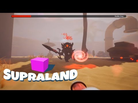 Видео: Supraland прохождение #6 Научился Летать и навалял Гремучему Ужасу!