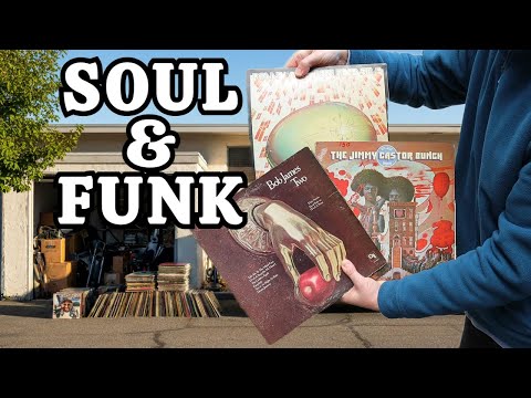 Видео: Виниловые пластинки с соулом, фанком и джазом