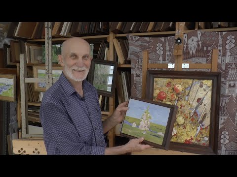 Видео: В мастерской художника Вячеслава Беляева
