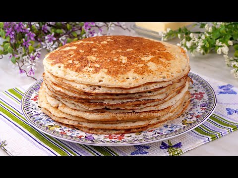 Видео: 🥞Толстые Дрожжевые Блины на Пшенной каше! Пышные, мягкие, очень вкусные Мордовские блины Пачат!