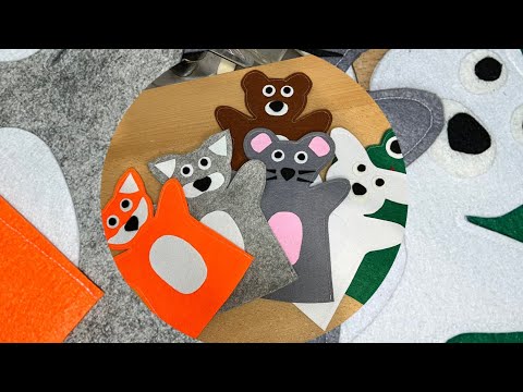 Видео: Ертегі кейіпкерлерін фетрден тігу . Мастер-класс.