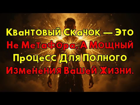 Видео: Квантовый Скачок: Не Метафора, А Ваш Личный Инструмент Для Перехода В Новую Жизнь