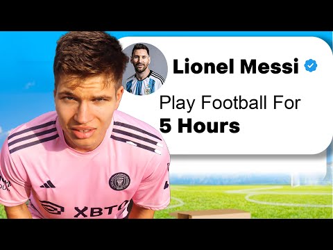 Видео: Я протестировал утреннюю рутину Лионеля Месси