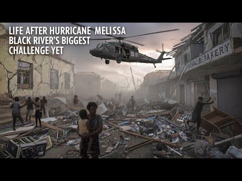 Видео: Блэк-Ривер полностью уничтожена! Шокирующие последствия урагана «Мелисса», часть 2