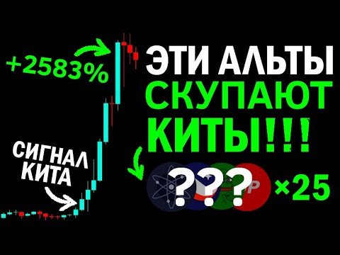 Видео: КИТЫ НА ГОТОВЕ, ОСТАЛОСЬ 2 ДНЯ ДО НАЧАЛА!!! ЭТИ АЛЬТКОИНЫ НАЧНУТ РОСТ В ТЕНИ!!!