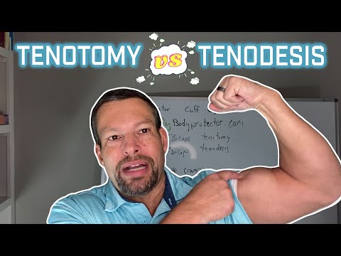 Видео: 3 причины, почему тенодез бицепса лучше тенотомии