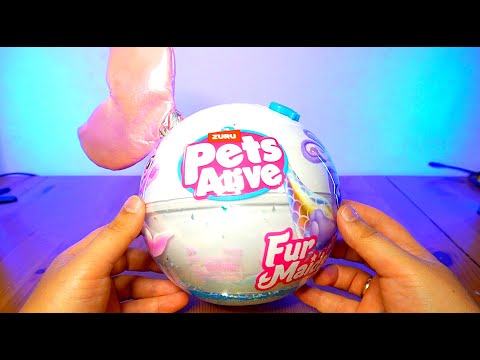 Видео: Кошка Русалка в шаре сюрприз ZURU Pets Alive