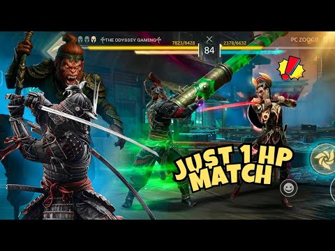 Видео: Zoogu против Odyssey! Неожиданный финальный момент 😲 *Множественные камбэки* || Shadow Fight 4 Arena