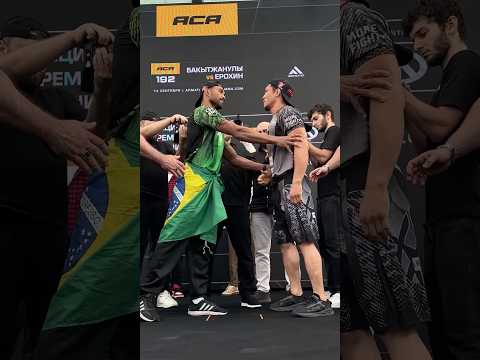 Видео: Кыргыз против бразильца в алматы #aca #mma