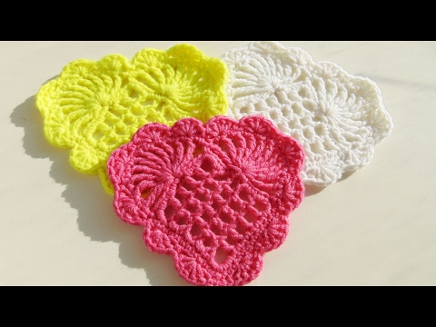 Видео: МК. Подставка под горячее. Сердечко.  Два варианта.