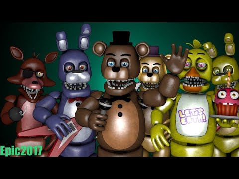 Видео: Песни в головах Unwithered Аниматроников из FNaF