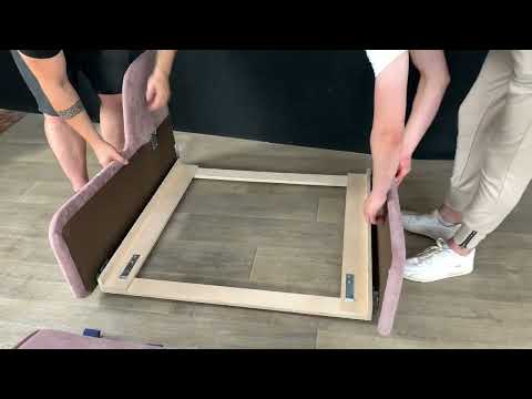 Видео: Видеоинструкция по разборке-сборке дивана-аккордеон "Уют". Фабрика "СтилКом"