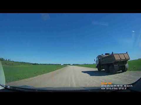 Видео: Кадом -  Пителино (Рязанская обл.)  дорога 26.05.2018
