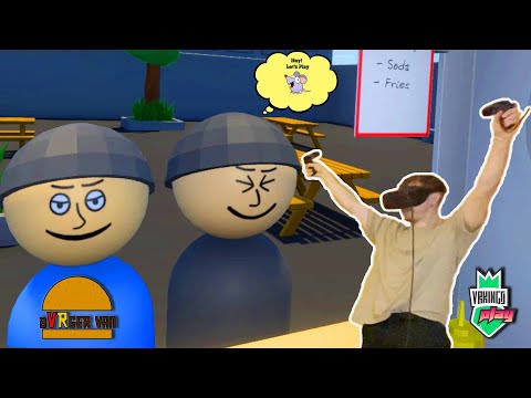 Видео: ОТКРЫЛИ БУРГЕРНУЮ · VR KINGS И ДЕВУШКИ играют в BVRGER VAN · Первый Летсплей