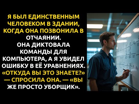 Видео: Она — гениальный УЧЁНЫЙ, я — простой УБОРЩИК... но только я УВИДЕЛ ошибку, стоившую 50 МИЛЛИОНОВ.