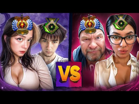 Видео: КОМАНДА 5 СКУФОВ против КОМАНДЫ 5 ЗУМЕРОВ в Dota 2