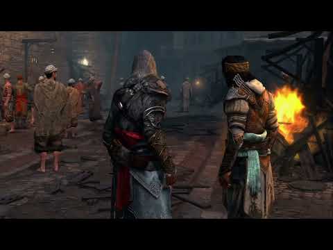 Видео: Assassins Creed Revelations  Штурм арсенала. Схватка с янычарами. Надо уносить ноги.