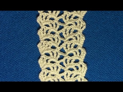 Видео: Вязание ажурного узора