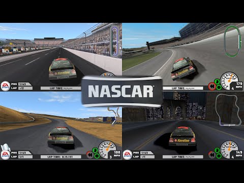 Видео: NASCAR (PSP) - Все Гоночные Трассы