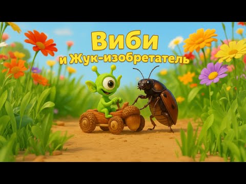 Видео: Виби и Жук-изобретатель | Новая история о дружбе и маленьком чуде