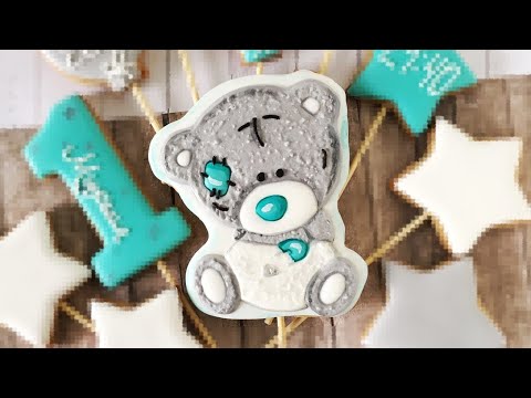 Видео: Имбирное печенье Мишка Тедди Teddy Bear