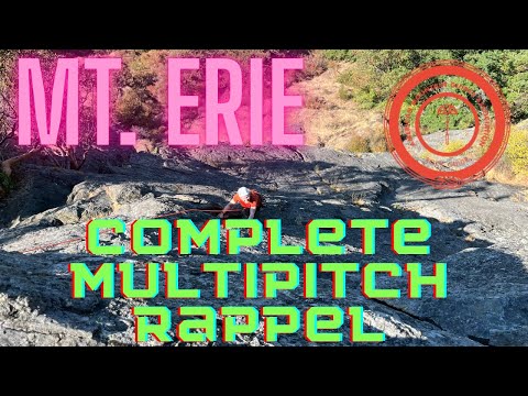 Видео: Полный многоверёвочный спуск по веревке с горы Эри