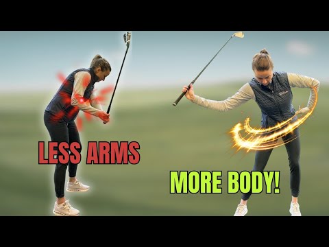 Видео: ХВАТИТ перегружать руки при ударе в гольфе! Как правильно использовать тело для большего расстояния!