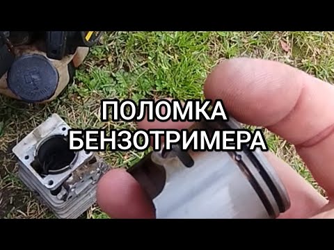 Видео: @brail31👉Champion T444-S2👈Поломка тримера.Чемпион Т444
