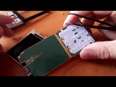 Видео: Ремонт и разборка Sony Ericsson Naite J105i.