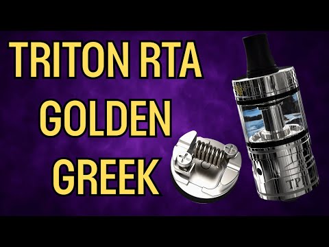 Видео: Triton RTA от Golden Greek — руководство по распаковке и сборке