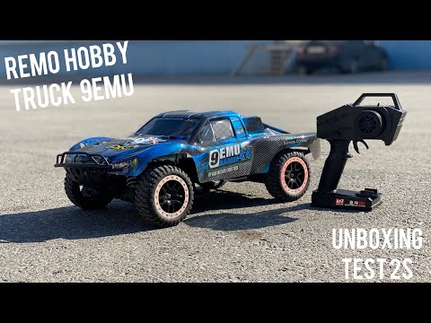 Видео: REMO HOBBY 9EMU распаковка и тест 2S ОЧЕНЬ дешевая копия TRAXXAS Slash VXL! | poritorrc