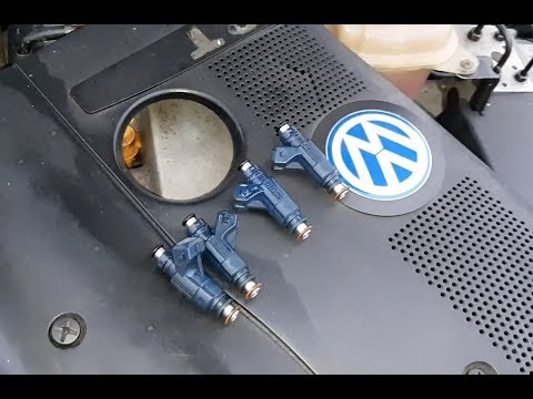 Видео: Димексид в форсунки. Фиаско.  Будни VW Passat B5