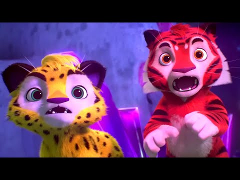 Видео: 🐯 Лео и Тиг 🦁 — Таинственная пещера — Серия 2 — Развивающий мультфильм о животных