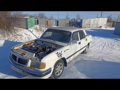 Видео: Волга. ОНА ЕДЕТ. Третий запуск. И второй полноценный выезд.