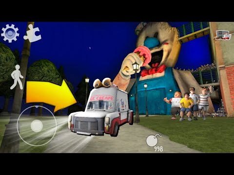 Видео: ГУЛЯЮ ЗА ФАБРИКОЙ МОРОЖЕНЩИК 4 попал за пределы игры Ice scream 4