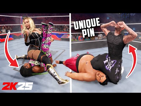 Видео: 60 уникальных анимаций пин-кодов, которые вам стоит увидеть в WWE 2K25