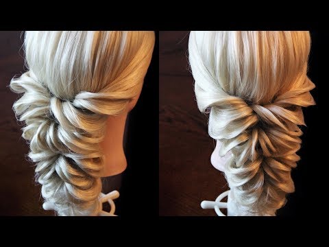 Видео: Причёска на резинках "Свадебная" | Авторские причёски | Hairstyles by REM | Copyright © #hairstyles