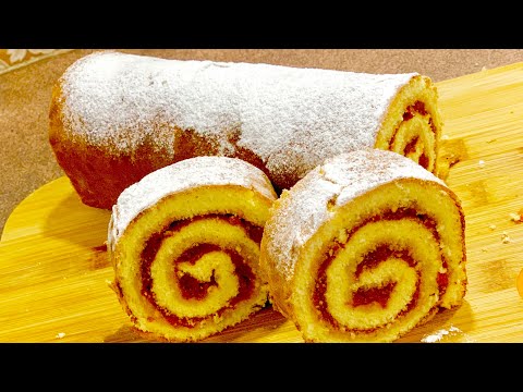 Видео: Пандишпаново руло - най-бързата, най-лесната и най- вкусната рецепта