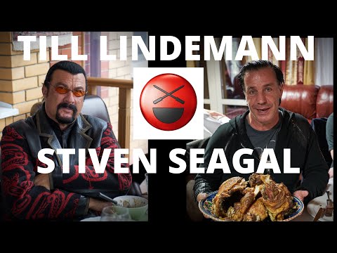 Видео: Тилль Линдеман (Till Lindemann) Стивен Сигал (Steven Seagal) в гостях у Сталика. 16 апреля 2017-го.