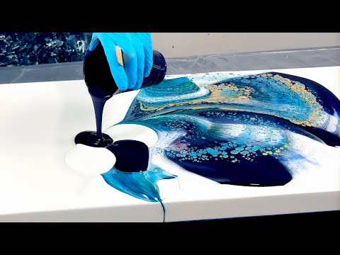 Видео: НОВИНКА Disrupted Open Cup Pour~Жидкое искусство~Акриловая заливка~250