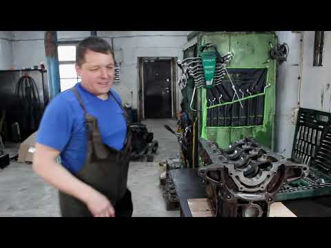 Видео: Двигатель 3L Toyota. Причины задира коленвала и гильзы.