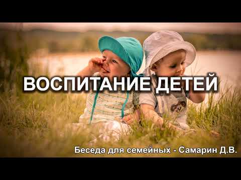Видео: Воспитание детей. Самарин Д.В. Беседа  для семейных. МСЦ ЕХБ