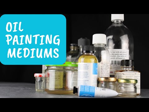 Видео: Что такое средсва для масляной живописи? | ОБЪЯСНЕНИЕ СРЕДСВ