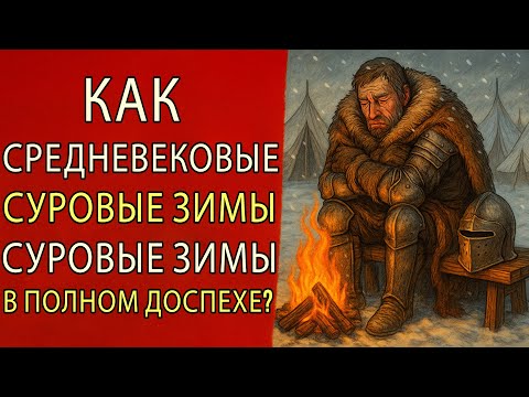 Видео: Как средневековые рыцари переживали самые суровые зимы в полном вооружении?
