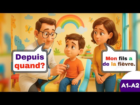 Видео: 🇫🇷 Учите французский в больнице – Реальные диалоги A1-A2 для медицинских ситуаций | Французский д...